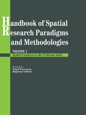cover image of Handbook of Spatial Research Paradigms and Methodologies